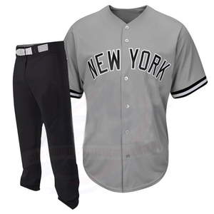 Ensemble d'uniformes de baseball Uniforme de baseball pour hommes Softball Sportswear Uniformes de haute qualité - Product Image 5
