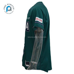 Maillot de baseball vierge personnalisé par sublimation PURE, uniformes d'entraînement personnalisés pour équipes, maillots de baseball et de softball pour hommes et jeunes - Product Image 3