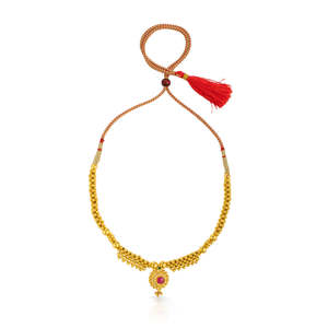 Indulekha Thushi Gold <b>Necklace</b> for Women-<b>Fine</b> Chain Jewelry - Product Image 3