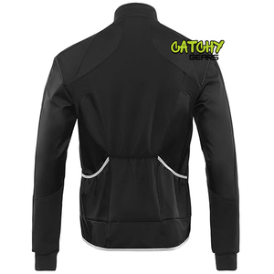 เสื้อแจ็คเก็ตผู้ชายไซส์ใหญ่สำหรับฤดูหนาว ระบายอากาศได้ดี มีฮู้ด กันลม สำหรับปั่นจักรยาน คุณภาพสูง เสื้อกันหนาวสำหรับกิจกรรมกลางแจ้ง - Product Image 6