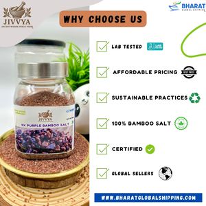 Bharat Global Shipping Sel de bambou Jukyeom Authentique 9X Poudre violette en vrac Vente en gros Emballage OEM Approvisionnement certifié pour l'exportation - Product Image 3