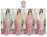 Derniers designs indiens traditionnels modernes broderie lourde avec séquence de 3mm costume pakistanais au prix d'exportation