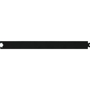 INTERSTEEL Steel <b>Black</b> Running Rail 4501 450 mm Bearing Length Wall-Mounted <b>Hooks</b> & Rails - Product Image 1