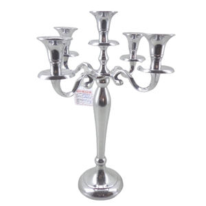 Wholesaler Aluminum <b>Candle</b> Stand <b>White</b> Wash Color <b>Candle</b> Holder for Use Wedding and Home Tabletop Decoration - Product Image 6