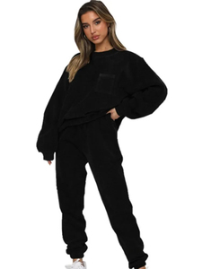 Survêtements pour femmes en coton 100% de qualité supérieure, grande taille, vêtements d'hiver les plus vendus avec motif uni imprimé personnalisé par sublimation - Product Image 2