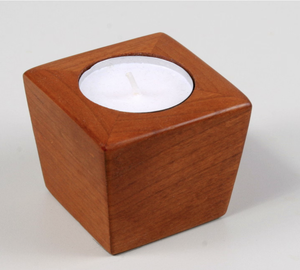 Candelabro de madera artesanal, sala de estar único para centro de mesa, tarros de velas de madera elegantes, decoración del hogar, otras velas - Product Image 3