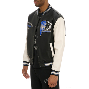 Veste d'université personnalisée Fournisseur OEM Doublure intérieure confortable Options de broderie et d'impression Approvisionnement en gros - Product Image 5