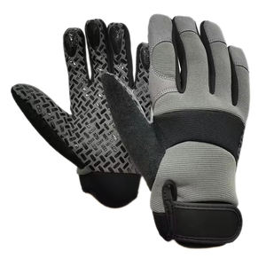 2025 gants mécaniques en cuir synthétique hommes travail gants de sécurité protection des mains gants industriels mécaniques - Product Image 1