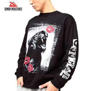 Sudaderas de Alta Calidad con Forro de Felpa de Algodón Ecológico para Hombre, Diseño Sólido, Cómodas, con Logotipo Personalizado, Estilo Casual, Invierno, Digital - Product Image 3