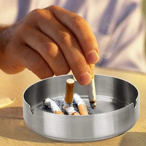 Cendrier de fumer de différentes tailles avec logo personnalisé de qualité supérieure pour hôtel cendrier moderne incassable en acier inoxydable - Product Image 2