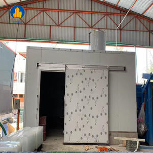 Congélateur de <span class=keywords><strong>chambre</strong></span> <span class=keywords><strong>froide</strong></span> monobloc complet avec compresseurs Dorin Tecumseh Bristol Daikin Copeland Sanyo pour le stockage des fruits de mer et des poissons - Product Image 4