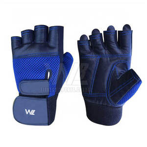 Guantes de levantamiento de pesas para gimnasio Guantes de entrenamiento Entrenamiento de cuero Guantes de levantamiento de pesas para entrenamiento físico - Product Image 6