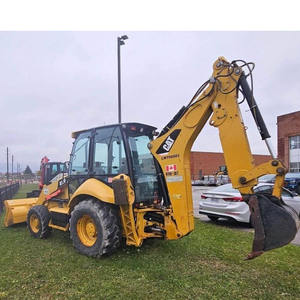 Utilisé pour la chargeuse sur pneus 416, la pelle rétrochargeuse, moteur diesel puissant, transmission fluide, pompe hydraulique, moteur, excellente excavation - Product Image 1