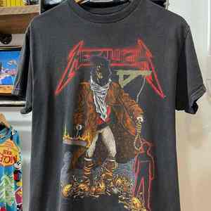 T-shirt décontracté pour hommes en gros imprimé délavé à l'acide Logo personnalisé séchage rapide respirant col arrondi manches courtes 100% coton - Product Image 2