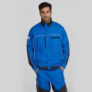 Vêtements de travail industriels en polyester haute visibilité et résistants au feu pour mécaniciens pétroliers et ouvriers du bâtiment – Vente en gros OEM - Product Image 6