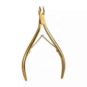 Coupe-ongles de couleur unie de qualité supérieure Pinces à cuticules en acier inoxydable de meilleure qualité Utilisation pratique des doigts Produit de vente chaud - Product Image 3