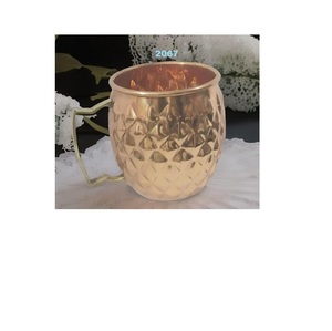 Hammered Antique Moscow Mule Mugs 100% Pure <b>Copper</b> <b>for</b> Drinking Water <b>Gifts</b> <b>for</b> Him & <b>Her</b> on Anniversary Real <b>Copper</b> Mugs - Product Image 1