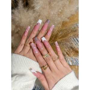 Baroque Rose Blush en Forma Cuadrada Larga - Product Image 2