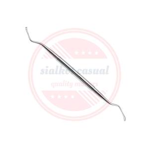 Curettes chirurgicales dentaires d'os d'acier inoxydable sonde dentaire de sondes à double extrémité à vendre - Product Image 2