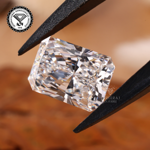 Diamants de laboratoire taille Radiant 2,00 carats, couleur D, clarté VVS1, certifiés IGI, haute qualité, fournisseur direct Inde - Product Image 1