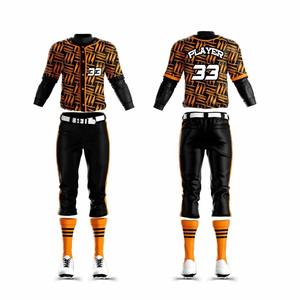 Vente en gros de maillots de baseball personnalisés avec nom et numéro Uniforme d'équipe Fournisseur OEM Ensemble de chemises en maille respirante à séchage rapide - Product Image 6