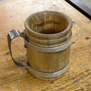 Tasse en bois POPULAIRE ASSURANTE Qualité supérieure Design moderne Parfait pour le thé, le café, le vin et la bière de Falak - Product Image 1