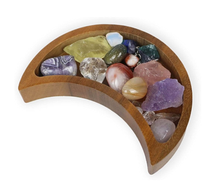 Bandeja de Madera de Alta Calidad para Uso en Hoteles y Restaurantes, Juego de Bandejas con Forma de Luna y Estrella, Plato Musulmán, Bandeja de Cristal - Product Image 1