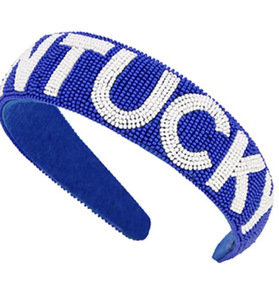 Bandeau de perles de rocaille de l'équipe du collège - Product Image 1