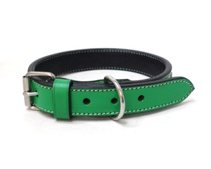 Última Venta caliente Collar de perro de cuero hecho a mano bandas de cuello de cuero genuino para mascotas en el precio de venta al por mayor - Product Image 2