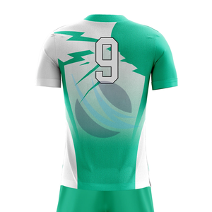 Custom Team <b>Volleyball</b> Uniform <b>Set</b> Breathable Moisture Wicking Jersey And Shorts Sublimation Print Sportswear For Clubs, Schools - Product Image 5