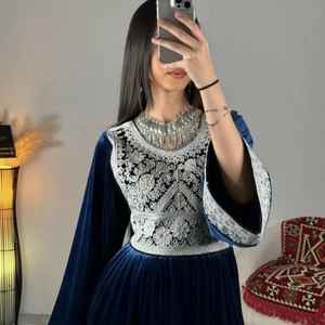 Fabricante profesional transpirable ropa afgana vestidos Kuchi Tribal étnico afgano vestido tradicional para mujeres - Product Image 2