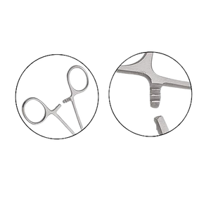 คีมห้ามเลือดคุณภาพสูง อุปกรณ์การแพทย์ ทำจากสแตนเลส เครื่องมือผ่าตัด คีมผ่าตัดสำหรับสัตวแพทย์ อุปกรณ์สำหรับการเพาะพันธุ์ - Product Image 2