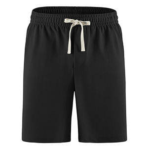 Black <b>Shorts</b> <b>For</b> <b>Men</b> Double Layered Compression Sports <b>Shorts</b> Gym Clothes Running Athletic Wear Drawstring <b>Bermuda</b> <b>Men's</b> <b>Shorts</b> - Product Image 2