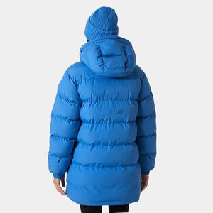 Parka Acolchada Aurora para Mujer, de Alta Calidad, Ultra Azul, OEM, con Capucha con Cordón, Acolchado, de Algodón, Ecológica, de Secado Rápido, para Invierno - Product Image 2