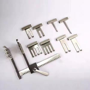 Juego de retractores manuales SCOVILLE HAVERFIELD más vendidos, base de instrumentos quirúrgicos de laminectomía de acero inoxidable con retención automática - Product Image 2