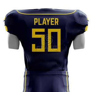 Diseña tu propio uniforme de fútbol americano hecho a medida para hombres, recién llegado, uniforme de fútbol americano transpirable - Product Image 5