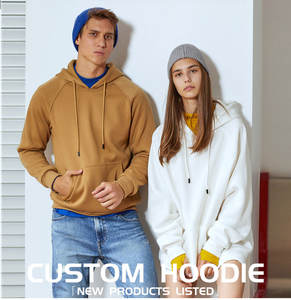 Vente en gros de sweat à capuche de haute qualité sweat à capuche en coton peigné super doux pour hommes sweats à capuche personnalisés avec logo brodé - Product Image 2