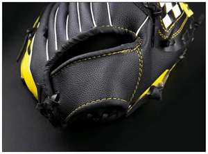 ถุงมือเบสบอลซอฟต์บอลมือซ้าย ขนาด 9.5/10.5/11.5/12.5 สำหรับเด็ก/ผู้ใหญ่ อุปกรณ์ฝึกซ้อมกลางแจ้ง แบบนุ่ม - Product Image 4