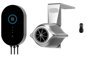 Máquina de Olas de Seguridad para Piscinas de 2KW, Dispositivo de Entrenamiento de Natación Contra Corriente, Plástico y Acero Inoxidable - Product Image 2