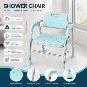 Chaise de toilette réglable de qualité médicale pour les soins à domicile et l'utilisation hospitalière - Product Image 1