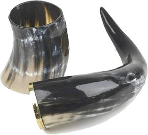 Cuerno de Búfalo Ecológico de Alta Calidad para Beber, Soporte de Cuerno Natural con Acabado Pulido, Logotipo Personalizado, el Mejor Tallado a Mano de la India - Product Image 5