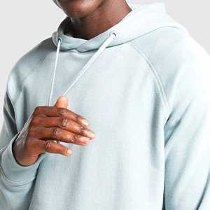 Logo personnalisé 100% coton polaire épais vierge surdimensionné grande taille sweats à capuche pour hommes sweat à capuche avec impression personnalisée - Product Image 3