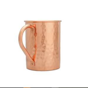 Vente chaude Moscou Mule Cuivre Grandes Tasses À Boire Design Classique En Métal Plain À La Main Bar Ware En Gros Approvisionnement En Vrac - Product Image 5