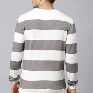 Sweatshirts décontractés pour hommes en coton 100% écologiques, respirants, teints en uni, motif uni, vente en gros, prix abordable et confortable - Product Image 4