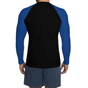Breathable Gym <b>Men</b> <b>Rash</b> <b>Guard</b> Fight Training Best Selling High Quality Custom Fabric Material Full Sleeve Fitness Wear Low MOQ - Product Image 2