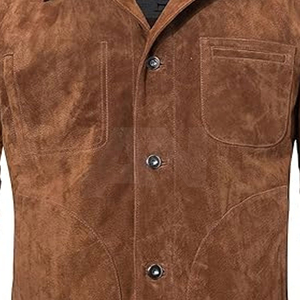 Veste d'hiver chaude vintage pour homme en gros, fermeture éclair, daim, fourrure d'agneau, doublure en fausse fourrure, haute qualité, ODM - Product Image 5