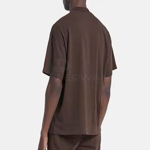 T-shirt surdimensionné léger de qualité supérieure pour les hommes T-shirt surdimensionné fait de coton de conception personnalisée pour les hommes - Product Image 4