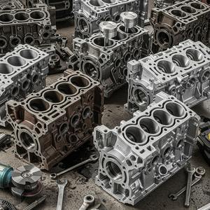 บล็อกเครื่องยนต์รถยนต์เบนซิน/ดีเซลที่มีความแม่นยำสูง สำหรับงานยานยนต์ วัสดุที่มีความแข็งแรงสูง ประสิทธิภาพการใช้งานยาวนาน สินค้าใหม่/มือสอง - Product Image 1