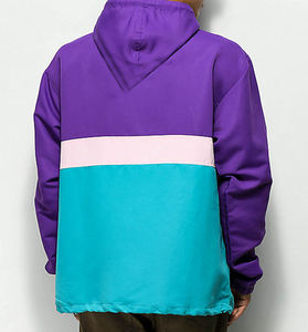 Blank Custom Pullover <b>Windbreaker</b> Men Jacket Breathable Outdoor Man Winter Jacket 100% Polyester Shell for Winter Custom Size - Product Image 6