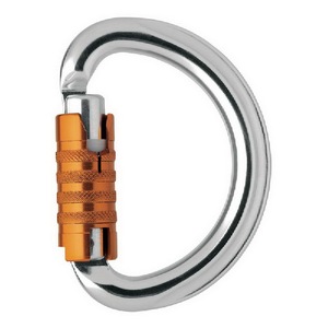 Mousqueton semi-circulaire OMNI avec verrouillage à vis FS Out - Product Image 1